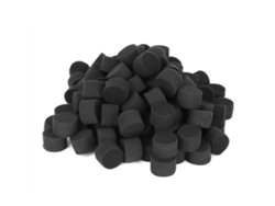 100 esponjas hidropónicas de 45x30 mm para plántulas, color negro.