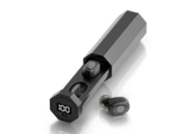 Auriculares Inalámbricos Bluetooth Tws Con Cancelación De Ruido Para Deportes, Conexión Estable, Llamadas Manos Libres, Color Negro.