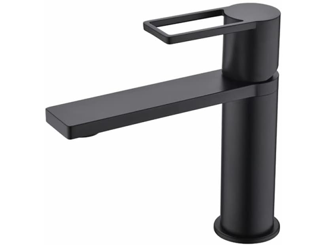 Grifo Mezclador De Latón Para Lavabo De Baño.