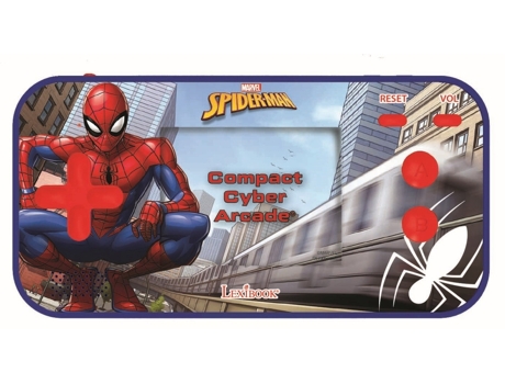 Consola portátil Compact Cyber Arcade spider Man - 2.5'' 150 juegos incluidos 10 de Spider-Man