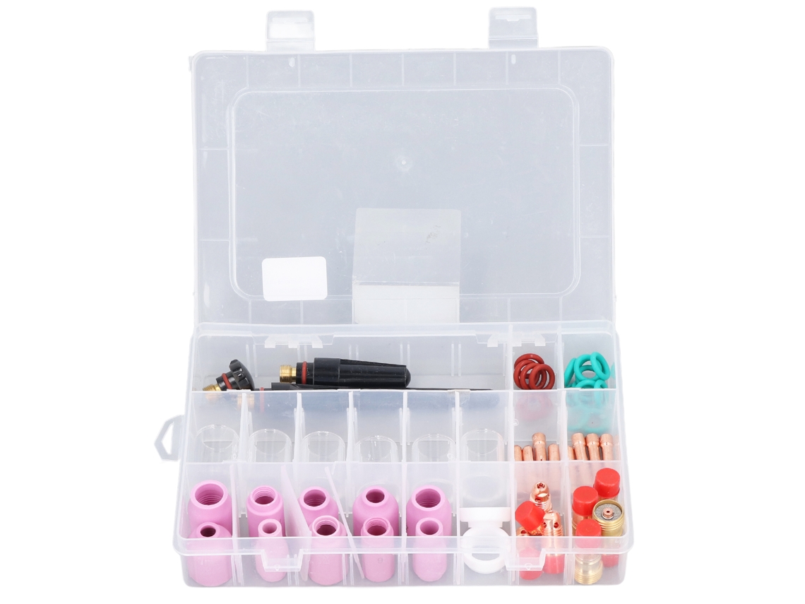 Kit De Accesorios Para Antorcha Tig Wp-17/18/26 Con 55 Consumibles De Soldadura