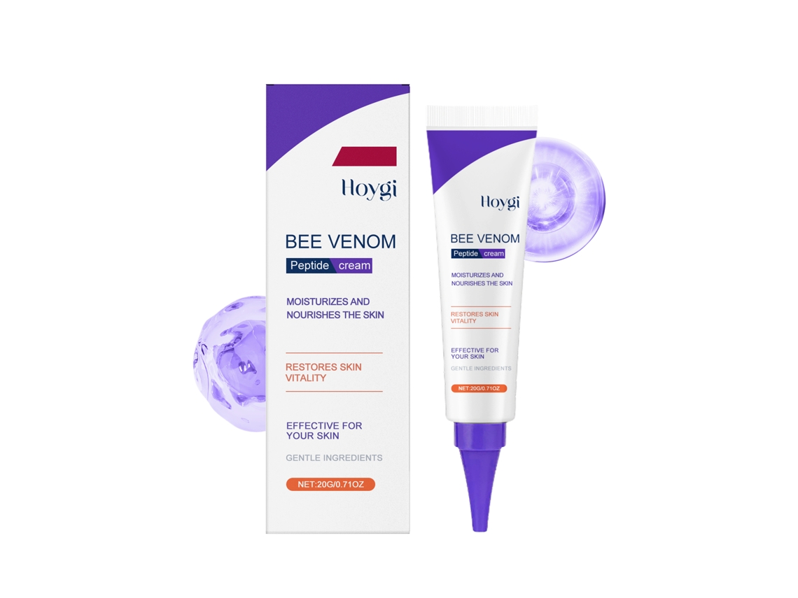 Crema reafirmante antiarrugas con veneno de abeja