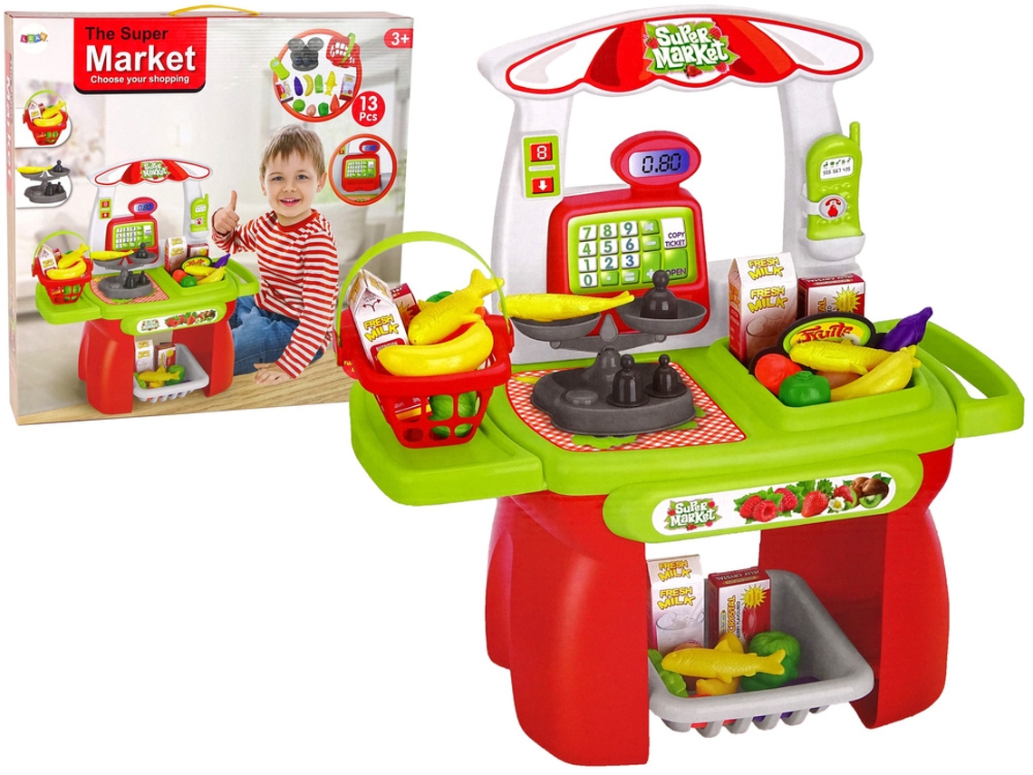 Juego de supermercado, báscula para cesta de compra, B.active Grocery