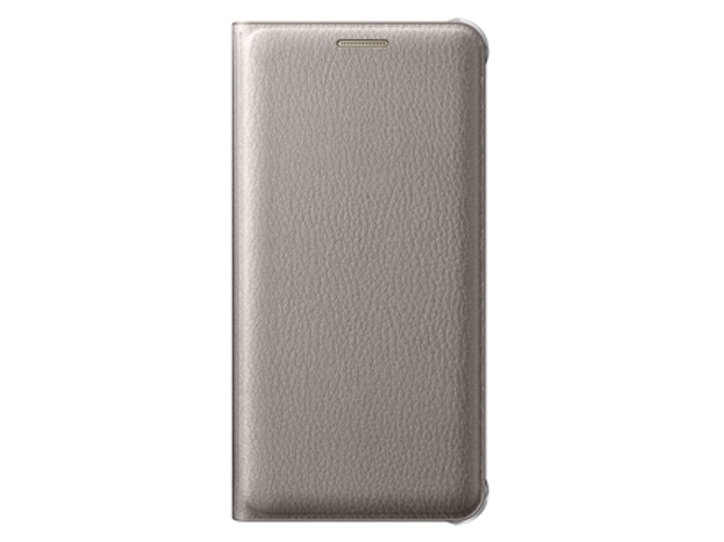 Funda SAMSUNG Galaxy A3 2016 Flip Dorado