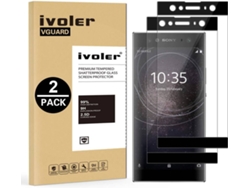 2x Protector Cristal Templado Sony Xperia XA2 Ultra HONGWE.