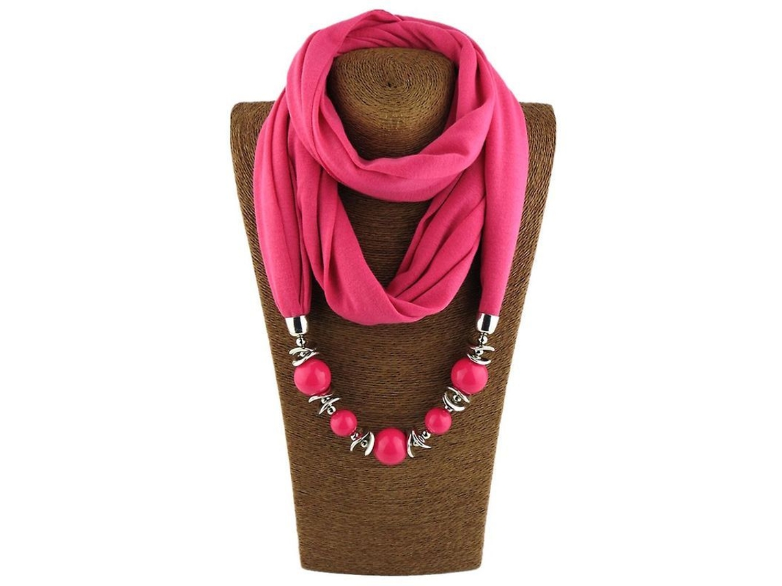 Conjunto ligero de collar y bufanda étnicos con joyas, modelo 2026, ideal como regalo para mujeres.