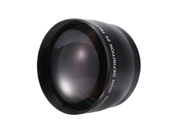 Teleobjetivo profesional de 58 mm y 2,0 aumentos, compatible con Canon 5D/6D/60D/350D/400D, etc., rango de distancia focal: 18-55 mm.