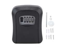 Caja De Seguridad Para Llaves Con 5 Llaves, Resistente Al Agua Para Uso Interior Y Exterior.