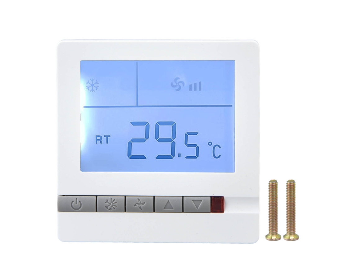 Termostato Inteligente Con Función De Ventilación, Controlador De Aire Acondicionado Ac220v Para Hoteles, Restaurantes Y Salones.