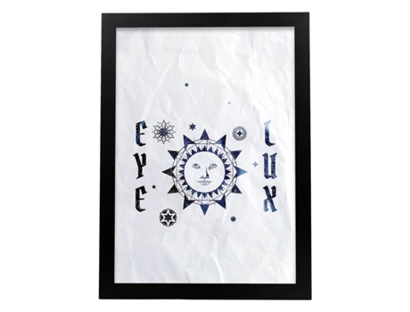 Póster NACNIC Ojo Illuminati con Ilustraciones de Magia y El Mundo de Lo Oculto.