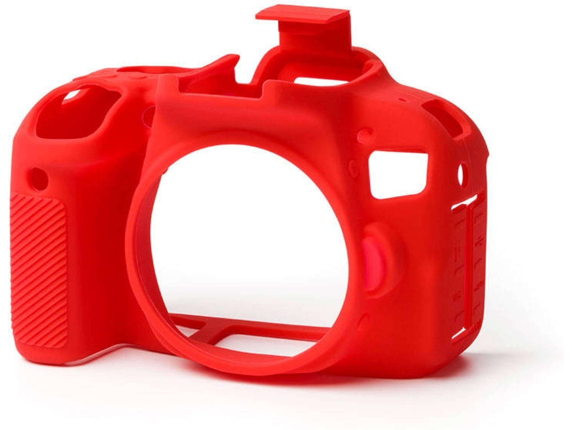 Funda silicona EASYCOVER Canon 800D Rojo
