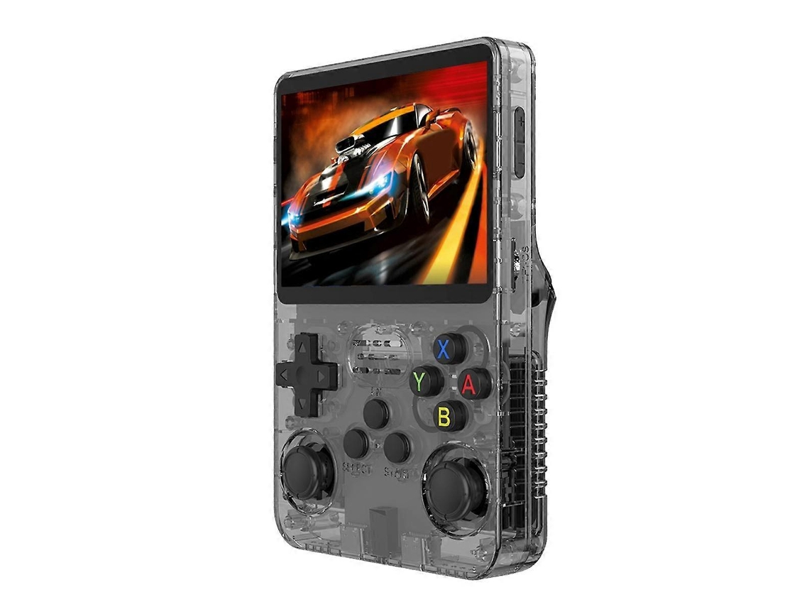 R36s Consola De Videojuegos Portátil Retro Sistema Linux Pantalla Ips De 3,5 Pulgadas Reproducción De Vídeo De Bolsillo Portátil