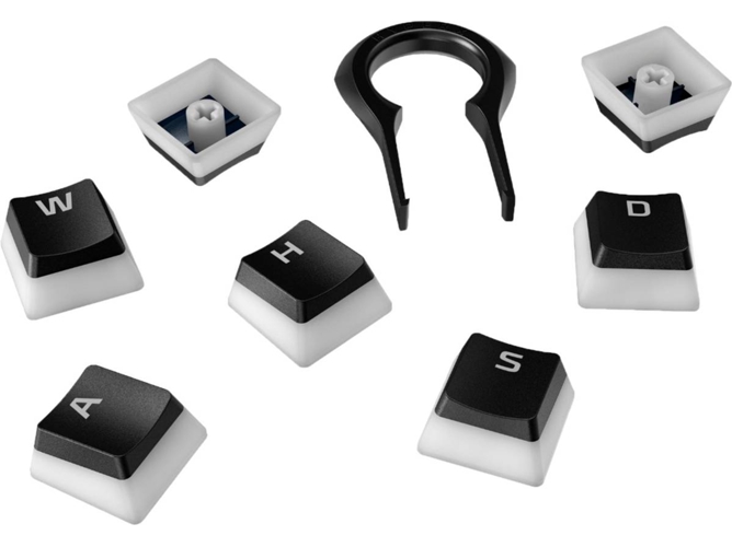 KIT TECLAS HYPERX FULL SET PRETO