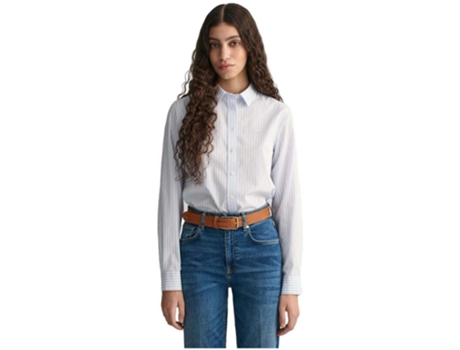 Camisa de Mujer GANT Regular Fit Azul (W40)