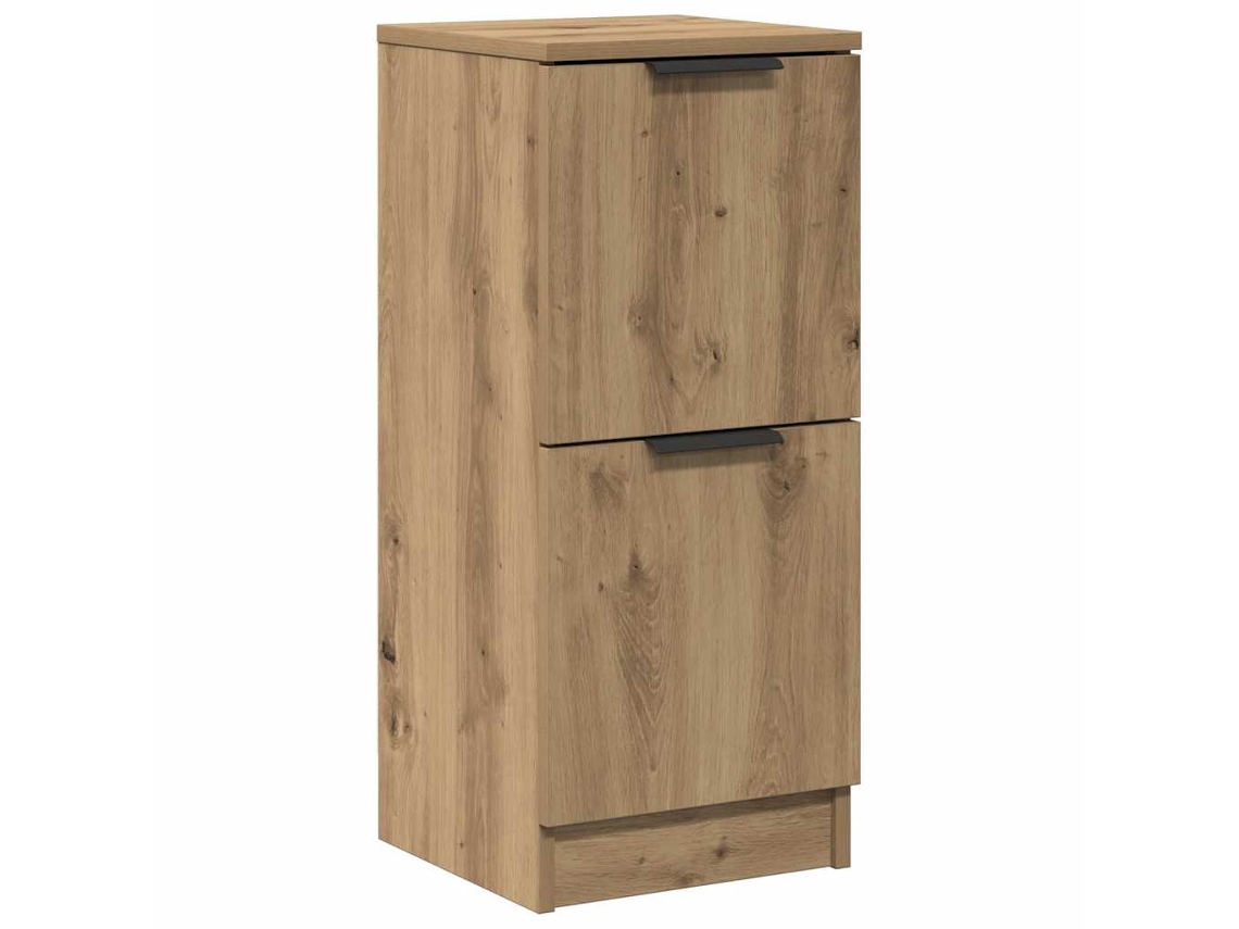 Maison Exclusive - Aparador Madera De Ingeniería Roble Artisian 30x30x70 Cm