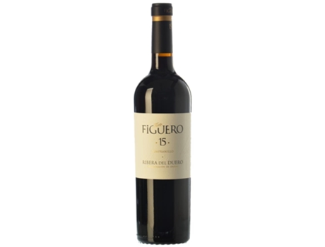 Vino FIGUERO Figuero 15 Tempranillo Ribera Del Duero Crianza (0.75 L - 1 unidade)