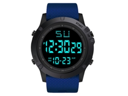 Reloj electrónico digital para hombre, reloj de pulsera deportivo, esfera grande y luminosa de 49 mm.