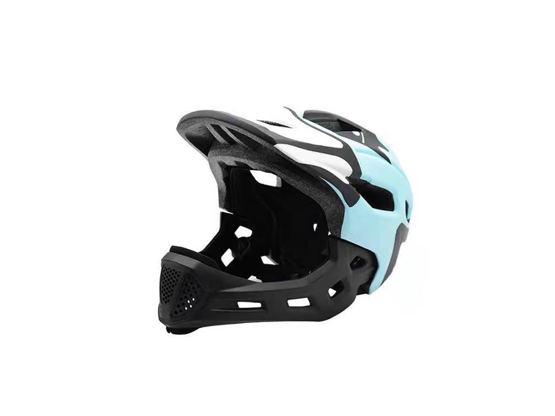 (azul) Casco Infantil De Ciclismo, Casco Deportivo, Casco Integral Desmontable