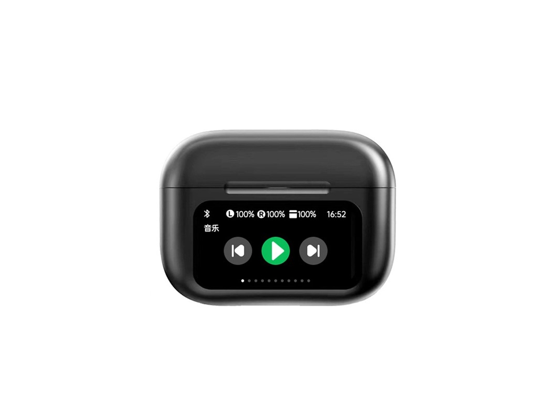 Auriculares Inalámbricos Bluetooth (negros), Pantalla Inteligente, Cancelación De Ruido, Batería De Larga Duración, Estilo Deportivo.