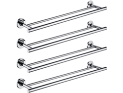 Toallero De Acero Inoxidable Con 4 Barras Giratorias Inoxidables Para Baño.