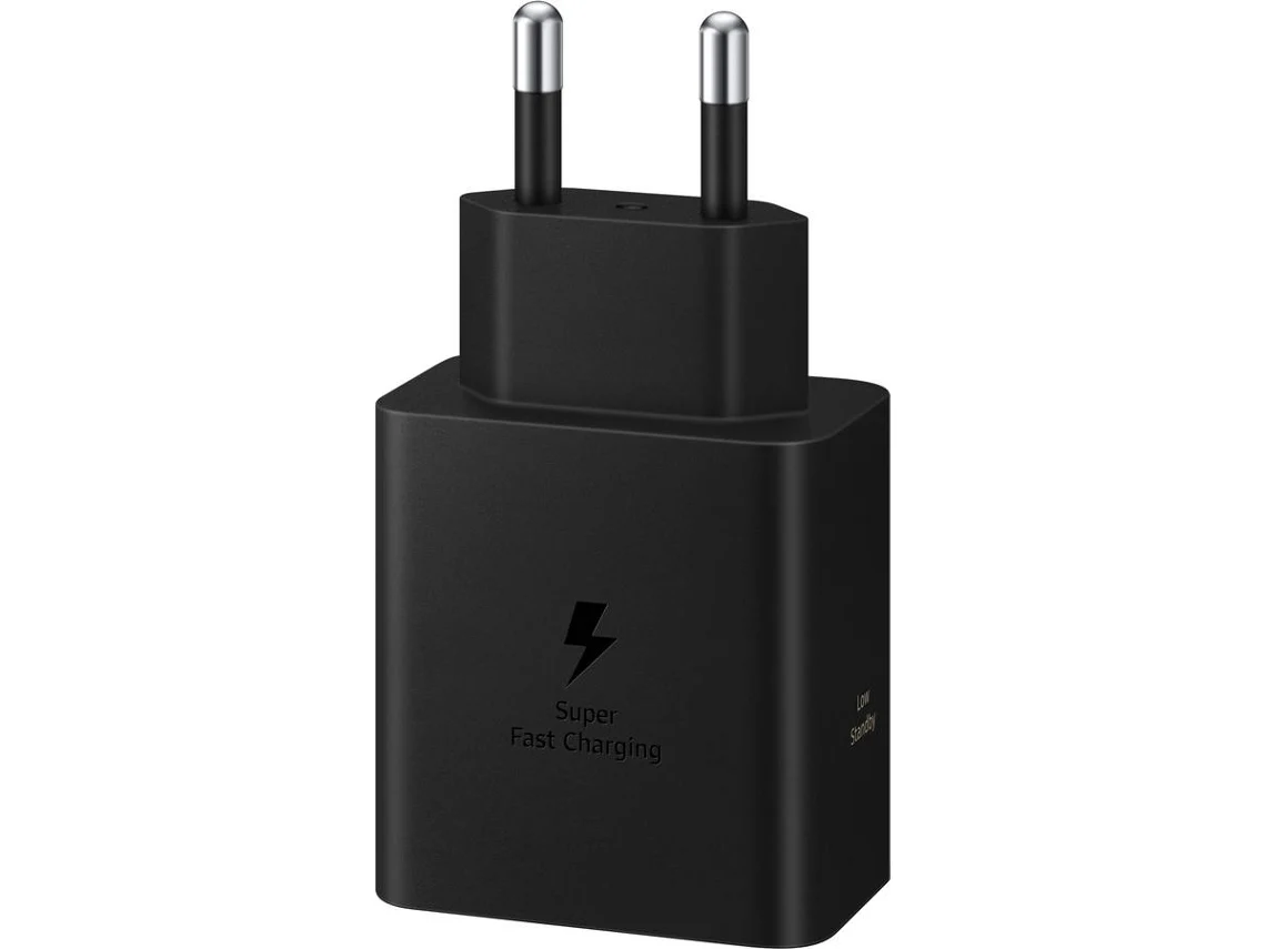Adaptador de enchufe SAMSUNG (60 W - Negro)