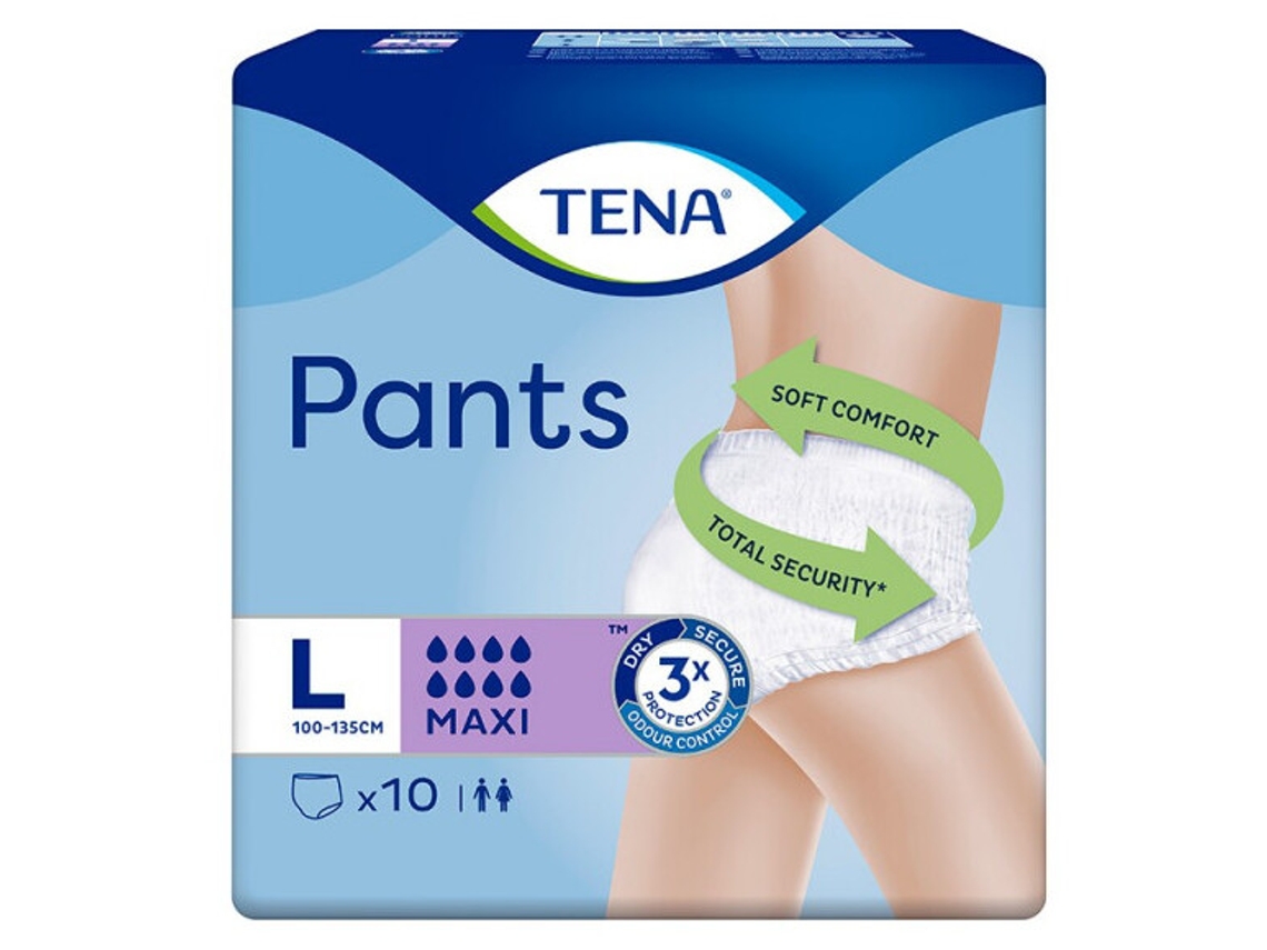 Braguitas absorbentes Tena Proskin Maxi Pants 10 unidades