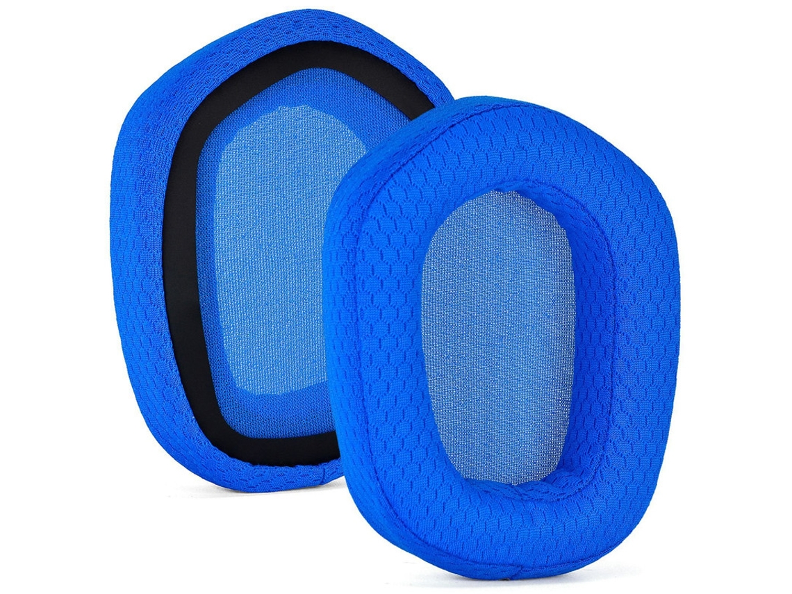 Almohadillas Szsmart para auriculares Logitech G335 (paquete de 2) en azul