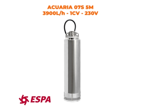 Bomba de agua sumergible ESPA - Modelo ACUARIA 07S 5M