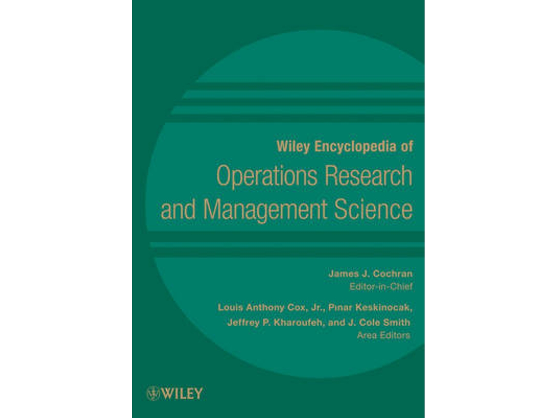 Libro Wiley Encyclopedia of Operations Research and Management Science, 8 V Set de Jj Cochran (Inglés - Tapa Dura)