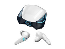 Auriculares Inalámbricos Bluetooth Cancelación Inteligente de Ruido Duración de la Batería de 16 Horas Blanco YEMAESRE