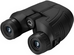 Prismáticos ENKERS para adultos 10X25 HD telescopio de alta potencia tamaño compacto binocular luz baja para concierto rosa-rosa