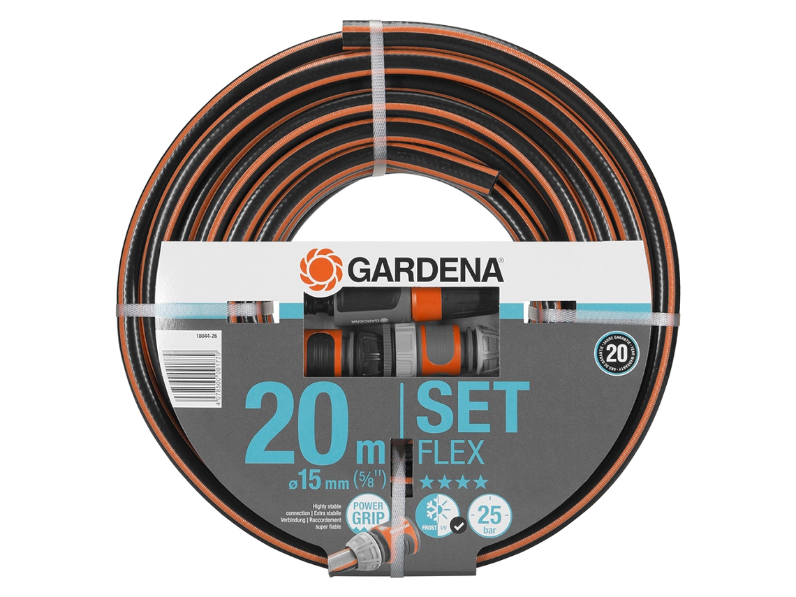 Manguera GARDENA Flex Comfort (20m - Diámetro: 15 mm - 5/8