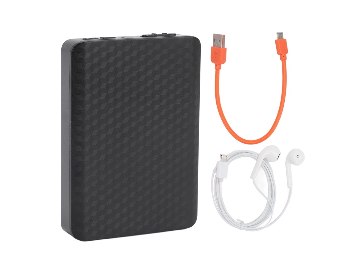 Grabadora De Voz Digital Con Reducción De Ruido Y Grabación Automática De Mp3 Activada Por Voz Con Reproducción, 8 Gb, Para Reuniones.