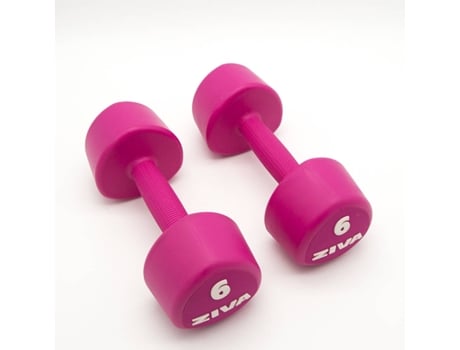 Mancuernas ZIVA Chic Studio Rosa (12,5 kg)