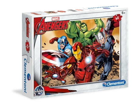 Puzzle CLEMENTONI The Avengers rompecabezas 60 pieza(s) Cómics