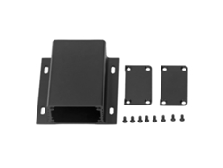 Caja De Conexiones Eléctricas De Aluminio Impermeable De 25x71x80 Mm, Color Negro.