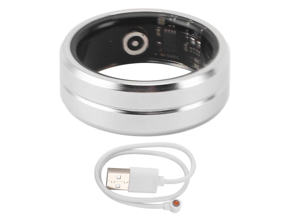 Anillo Inteligente Con Monitorización Del Sueño, Resistente Al Agua, Monitor De Salud, Monitor De Actividad Física Y Monitor De Actividad Diaria De 19,9 Mm.