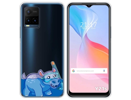 Carcasa Vivo Y21s / Y33s TUMUNDOSMARTPHONE Dibujos Transparente Multicolor
