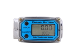 Caudalímetro Digital De Turbina Para Diésel De 10-200 L, 1" Npt, Con Alta Precisión Y Pantalla Clara.