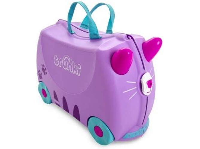 Maleta de Viaje Infantil TRUNKI Andador Cassie Gatita Multicolor