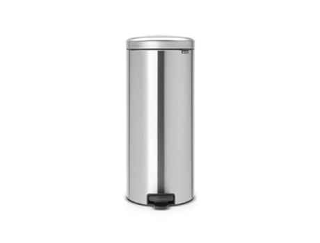 Cubo de Basura BRABANTIA Newicon (30 l - Plateado)