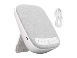 Máquina De Ruido Blanco Para Bebé 18 Sonidos Relajantes Dispositivo Para Dormir Ayuda A Dormir Para Cuna Y Escritorio Blanco