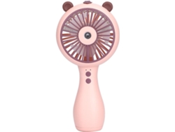 Ventilador De Escritorio Usb Ventilador Portátil Con Nebulizador Mini Personal Refrigeración 3 Velocidades 2