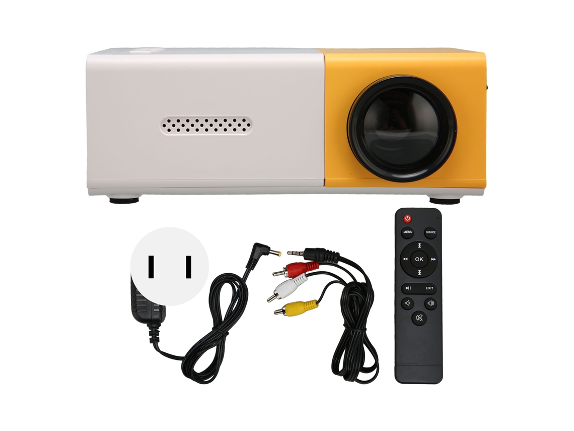 Miniproyector Inteligente Hd 1080p Hifi Portátil Para Películas, Con Interfaz Multimedia Usb Hd Y Tarjeta De Memoria,