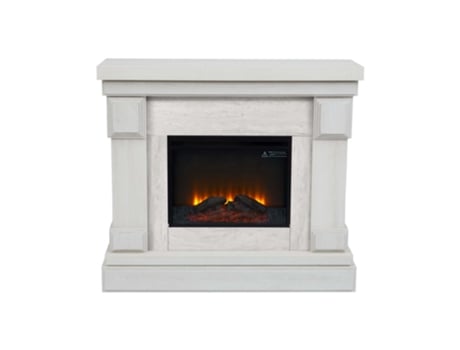 Chimeneas eléctricas TEAMSON HOME (Madera - Gris - 108,2 cm)