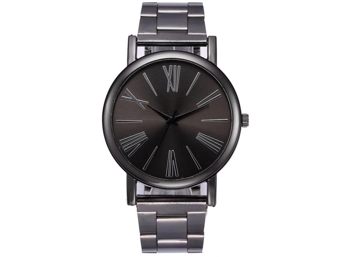 Reloj De Pulsera Blanco, Sencillo Y Elegante, Con Barniz Rosa Al Aceite Y Brazalete De Acero.