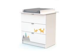 Cómoda Cambiador WEBABY (Blanco)