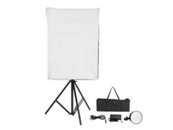 Kit Luz Led Rgb Ajustável LAXISCREED para Fotografia Stream