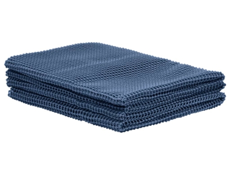 vidaXL Alfombra de tienda de campaña 250x600 cm azul