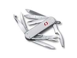 Canivete Swiss VICTORINOX Mini Campeón Swiss Army Shife Silver Alox Maneja Edición Especial
